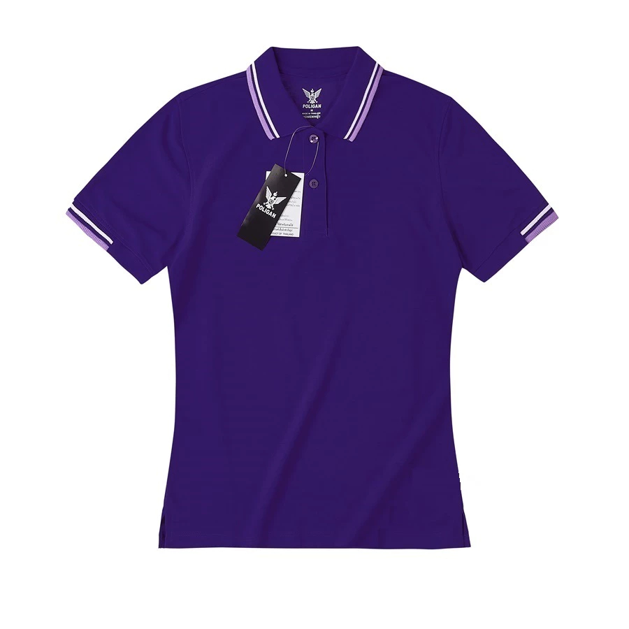 Áo Polo Nữ Poligan Nhập Khẩu thá¡ Lan (VIOLET/PURPLE)