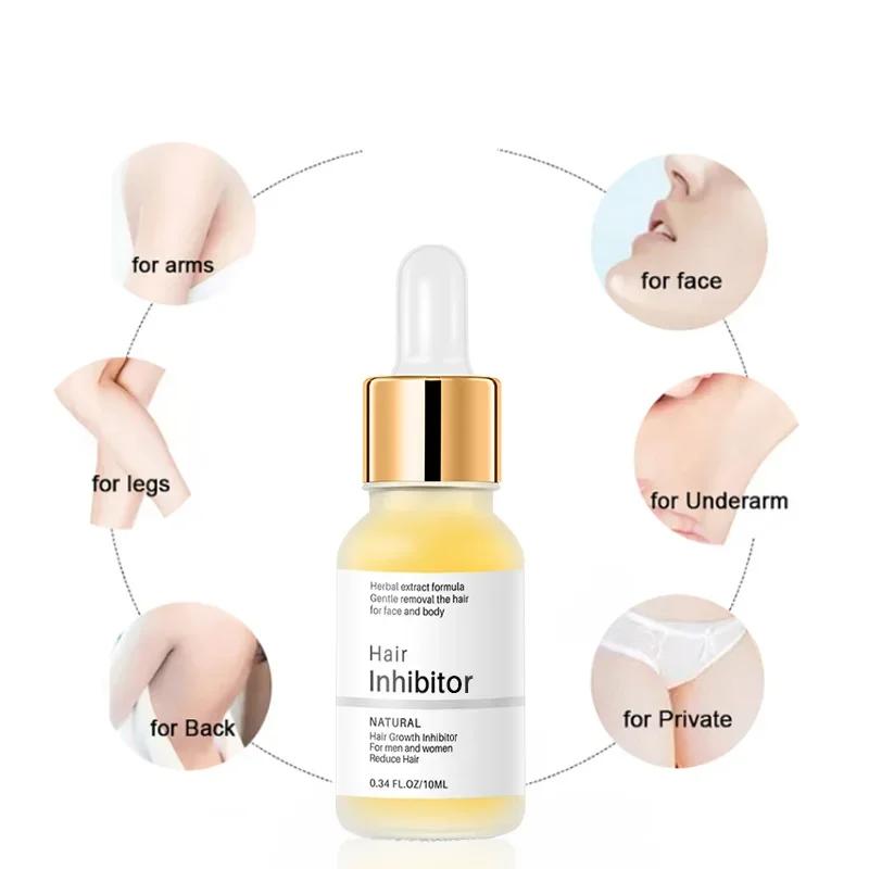 HeYang Permanent Hair inhibition Serum Painless Hair Remover Armpit Legs Arms Hair Growth Inhibitor Beauty Skin Care Body Essential Oil phone case