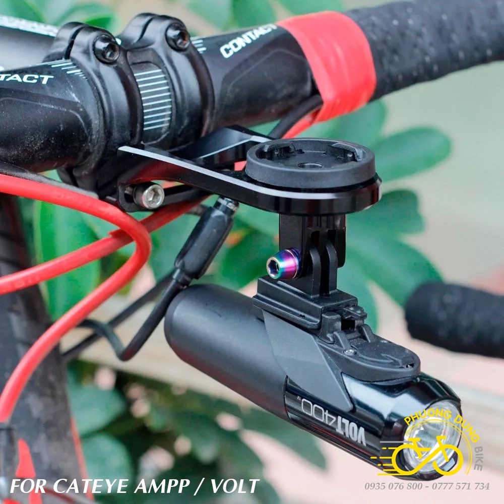 Pas giá treo đèn xe đạp GACIRON ROCKBROS OFFBONDAGE CATEYE XOSS
