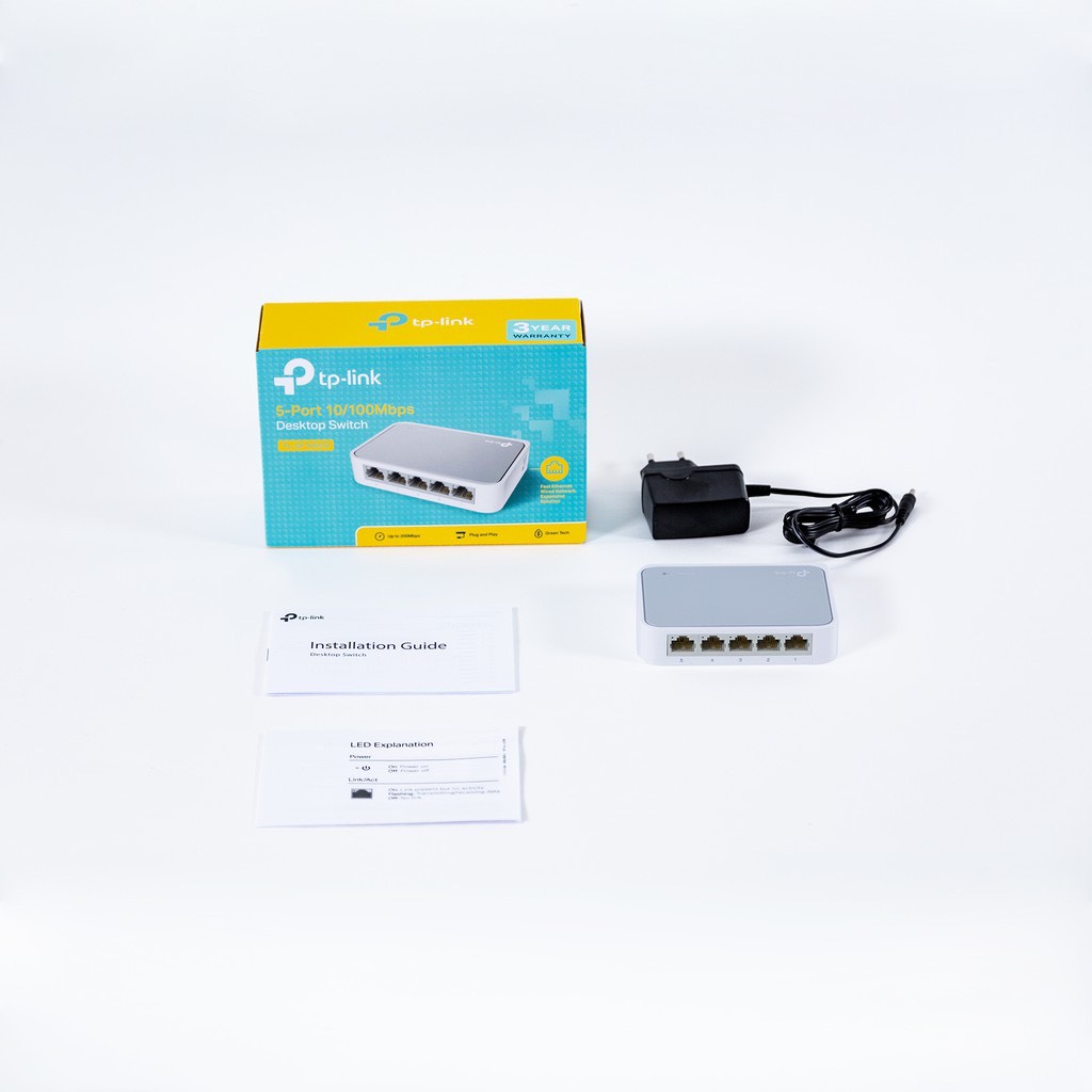 Bộ Chia Mạng Switch 5 cổng TP-LINK TL-SF1005D 10/100Mbps