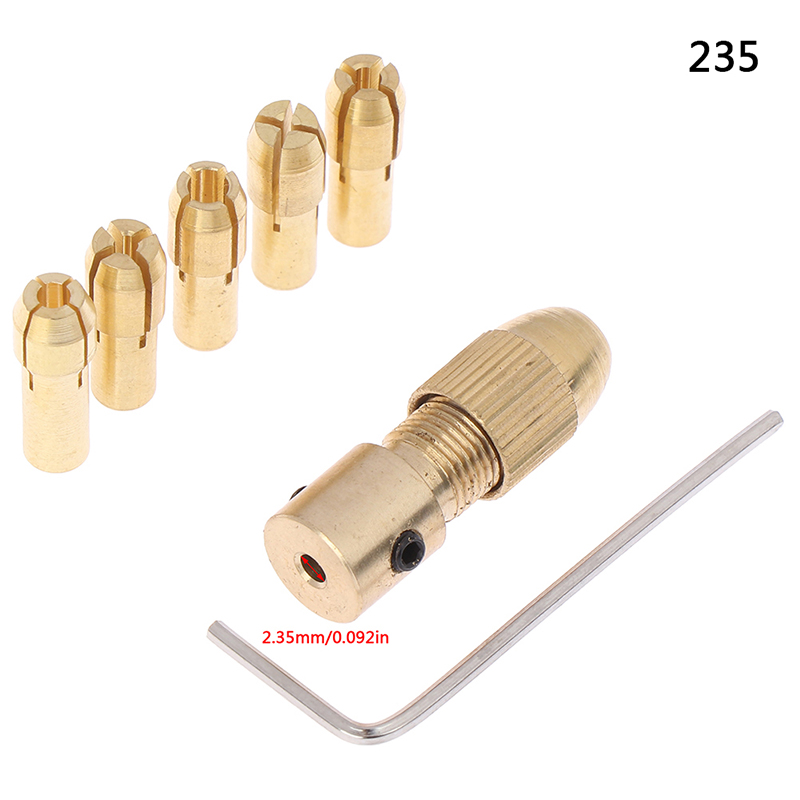 Mũi khoan Mini trục động cơ chạy điện mũi khoan nhỏ 0.3mm-3.0mm