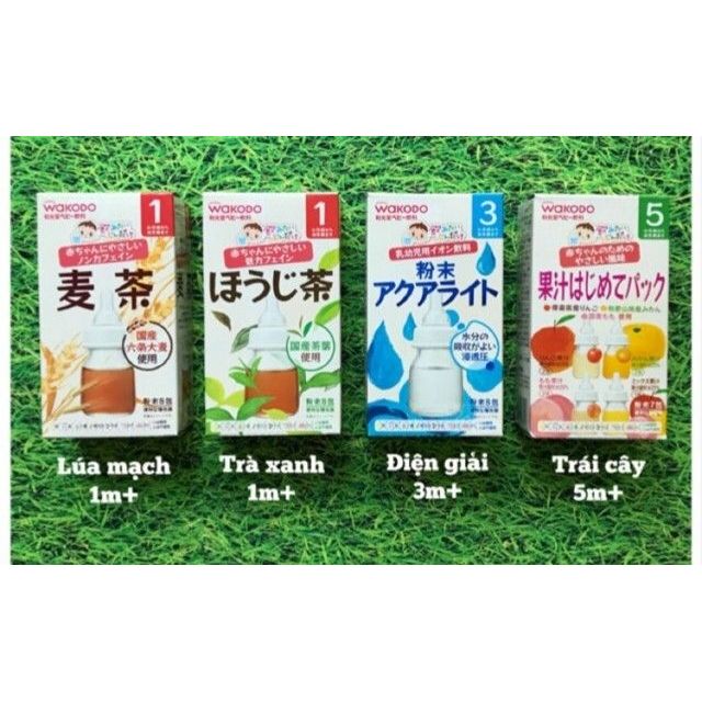 Trà wakado Nhật Bản cho bé từ 1 tháng tuổi