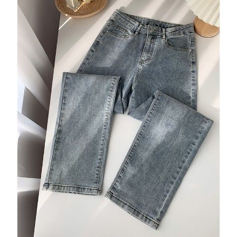 QUẦN JEANS NỮ ỐNG ĐỨNG XANH ĐEN NHIỀU MÀU LỰA CHỌN