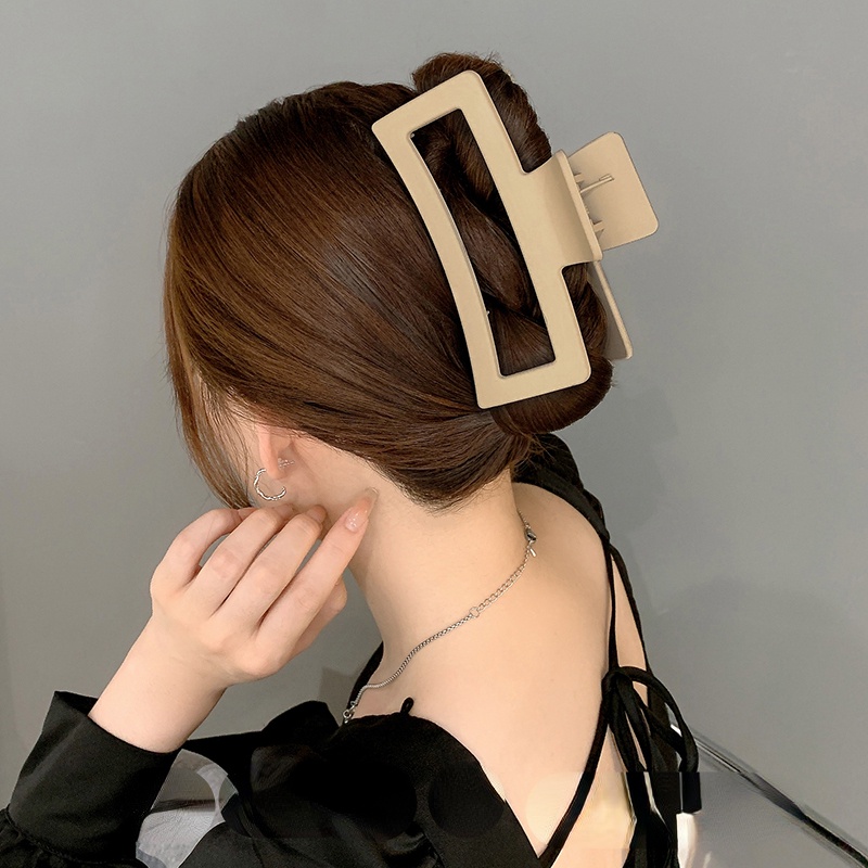 Kẹp Tóc Dạng Vuông Cỡ Lớn Đa Năng Tiện Dụng