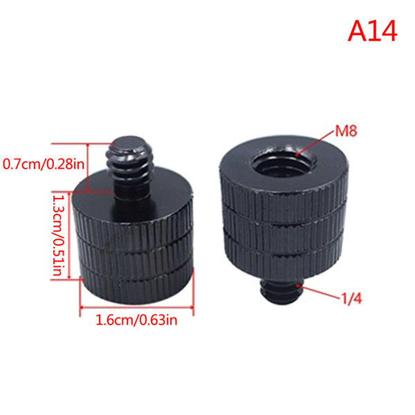 1/4%20to%20M4%20M5%20M6%20M8%20M10%20Conversion%20Screw%203/8"%20Male%20to%20Female%20Thread%20Screw%20Mount%20Converter%20Adapter%20Standard%201/4%20Mount%20Adapter%20Screw%20for%20Projector%20Tripod%20-%20Image%205