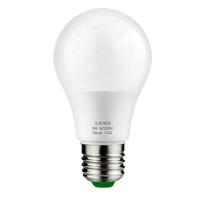 E27 bóng đèn Led 5 Wát 9 wát thông minh đèn khẩn cấp đèn tự động LED Radar cảm biến bóng đèn cảm biến cho trong nhà với ngoài trời