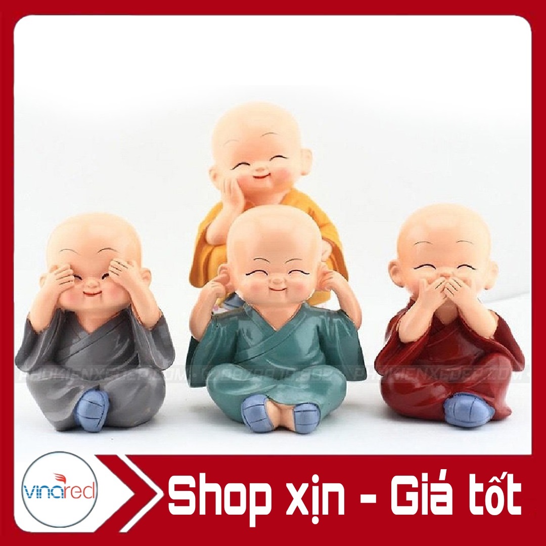[HCM]Bộ Tượng 4 Chú Tiểu