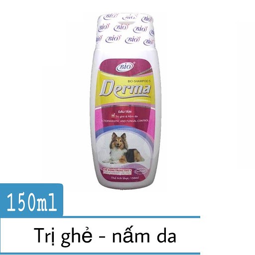 Sữa Tắm Dưỡng Da Ghẻ, Nấm Cho Chó Bio Derma 150ml