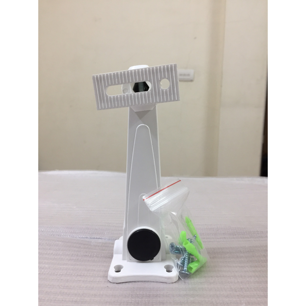 Long L-shaped plastic camera body stand with complete screws
