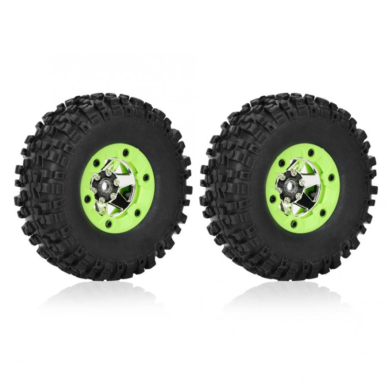 Juego De Neumáticos Y Ruedas 1/12 Para Coche RC | Repuesto Compatible Con Wltoys 12428 Y 12423 | Caucho Resistente Con Diseño Ancho Para Mayor Estabilidad | 2 O 4 Unidades