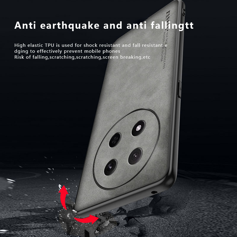 Tokifu%20For%20Honor%20X9C%20Lambskin%20Leather%20Pounch%20Silicone%20Shockproof%20Case%20Slim%20Back%20Cover%20-%20Image%205