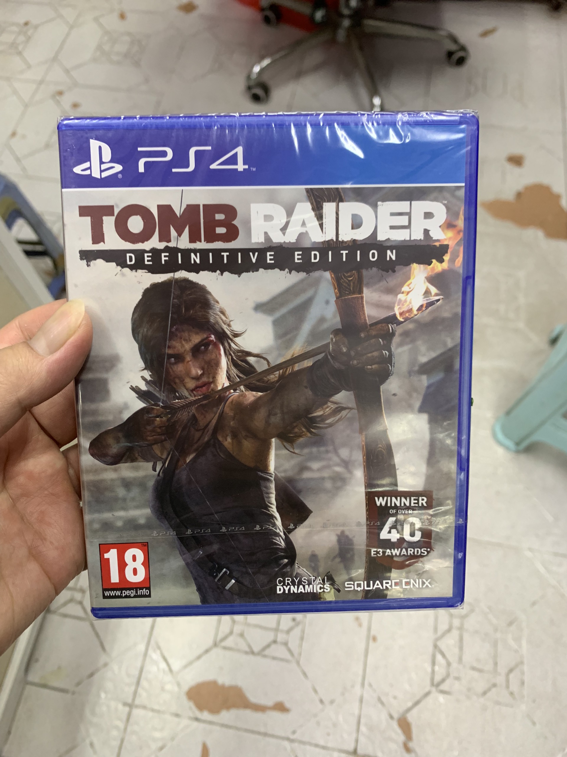 Đĩa Game PS4 Tomb Raider Definitive Edition