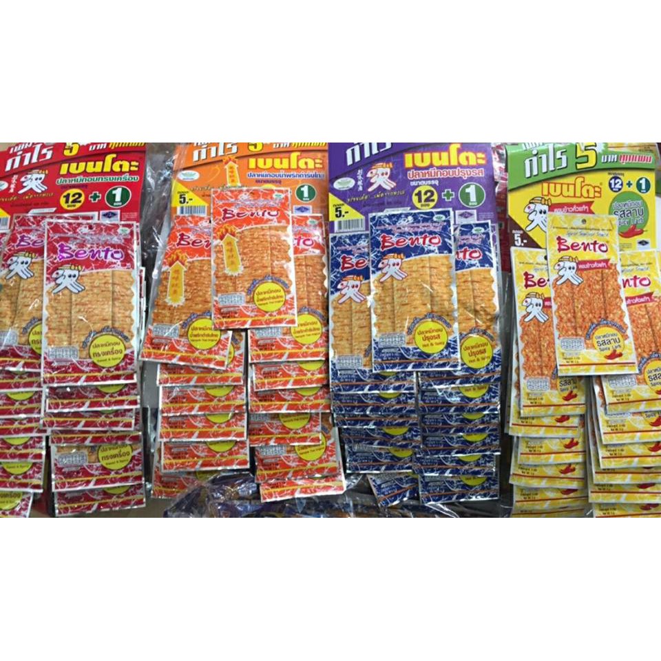 Gói Mực bento thái lan gói 5g siêu ngon
