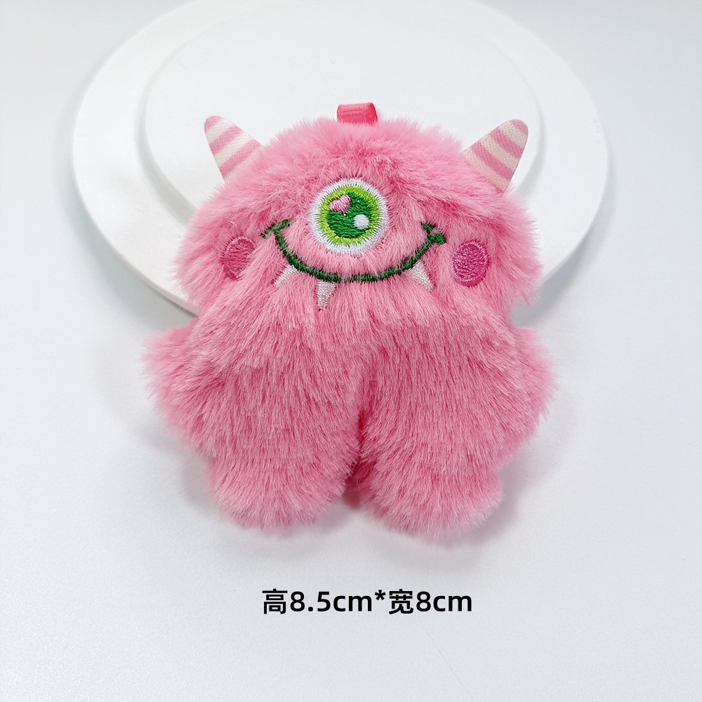 Móc khoá quái vật nhồi bông cute