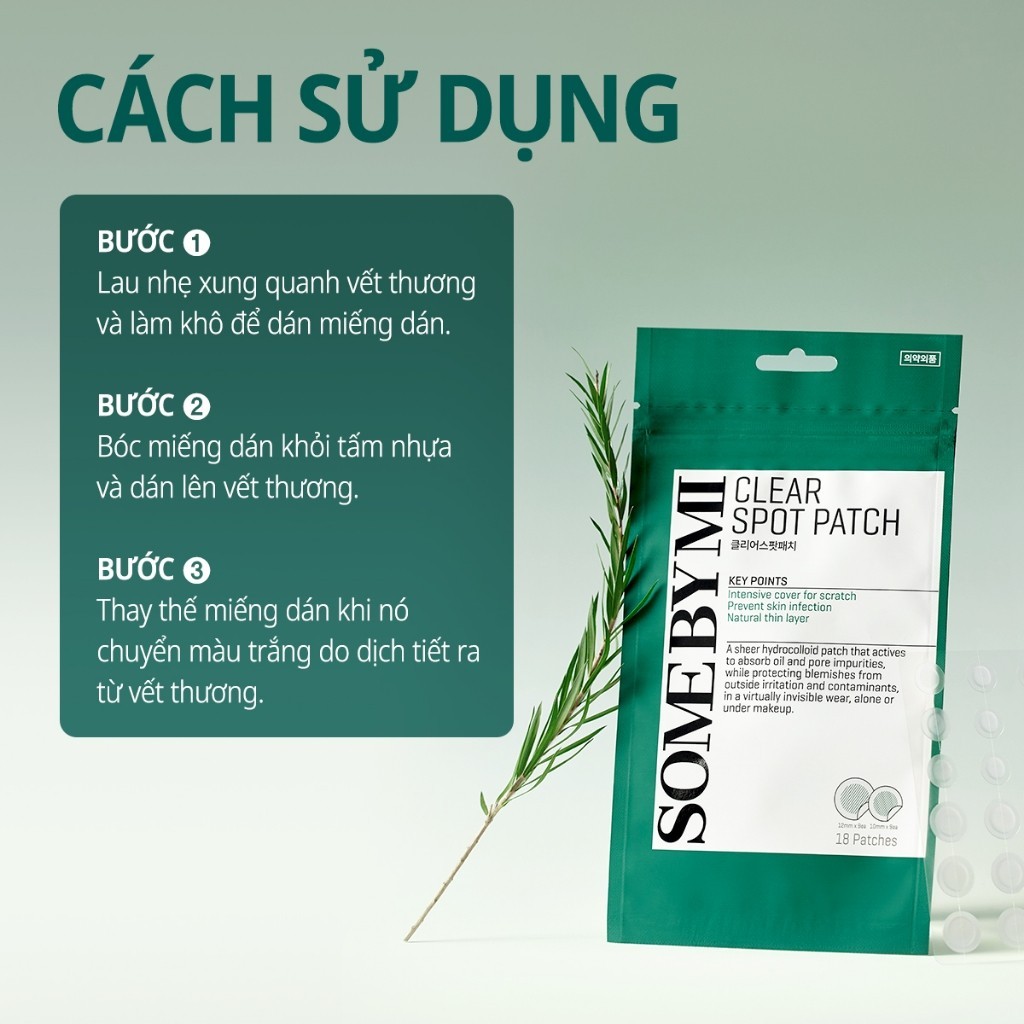 Miếng Dán Mụn SOME BY MI 30 Days Miracle Trong Suốt  Rosslyn