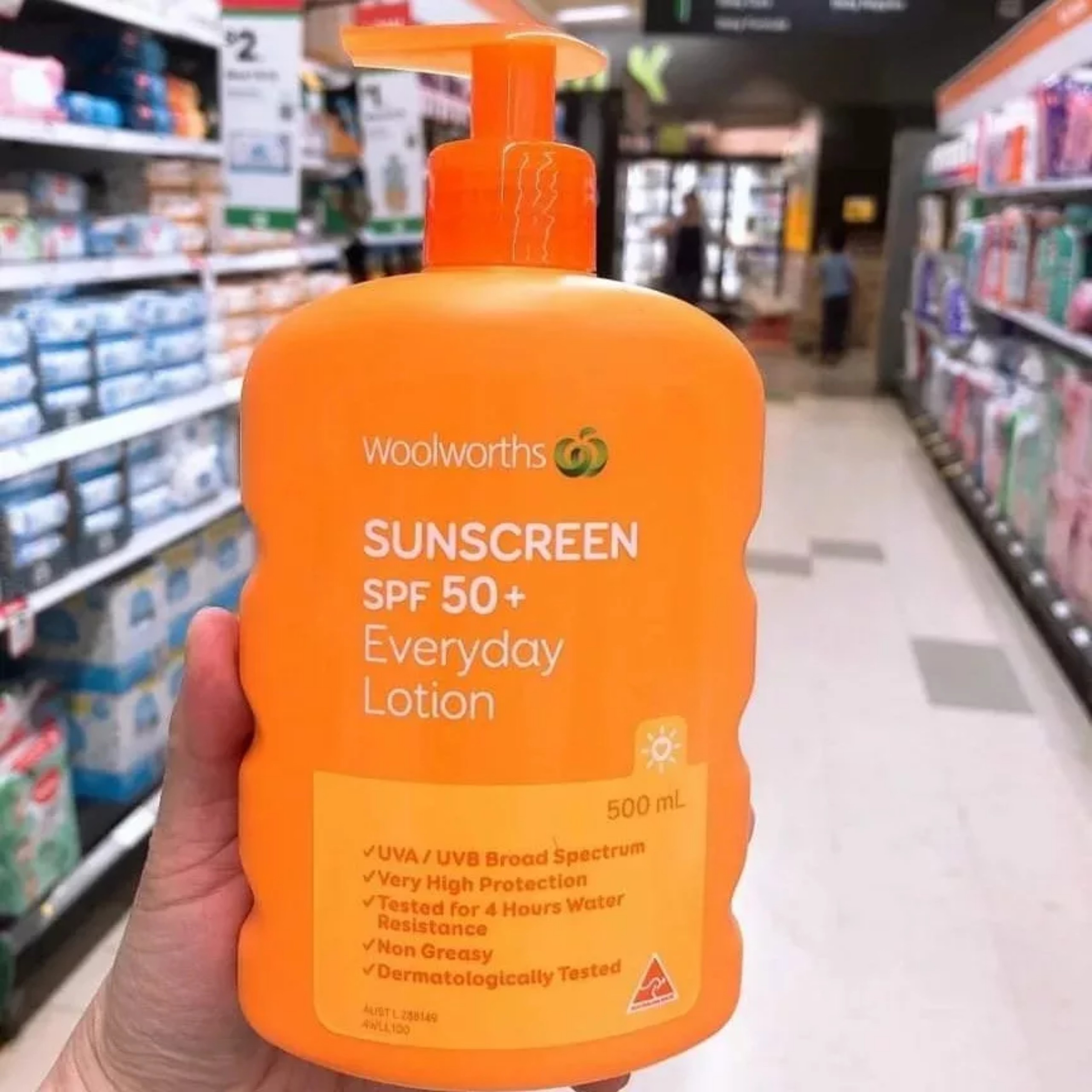Kem chống nắng Woolworths Everyday Sunscreen SPF 50+