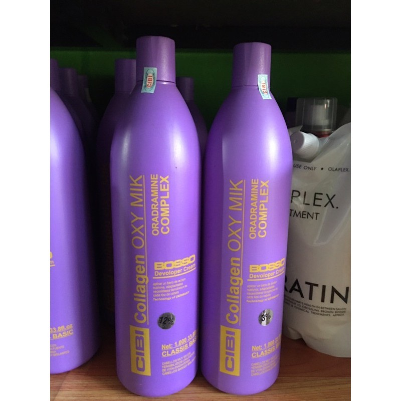 Oxy trợ nhuộm tóc collagen CIBI 1000ml