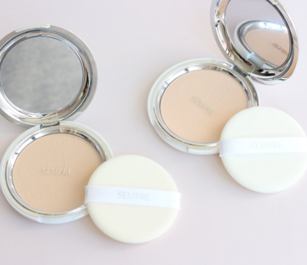 [SIÊU HOT] Phấn Phủ Geo trắng Sempre Happy & Please Pact siêu mịn (22g)