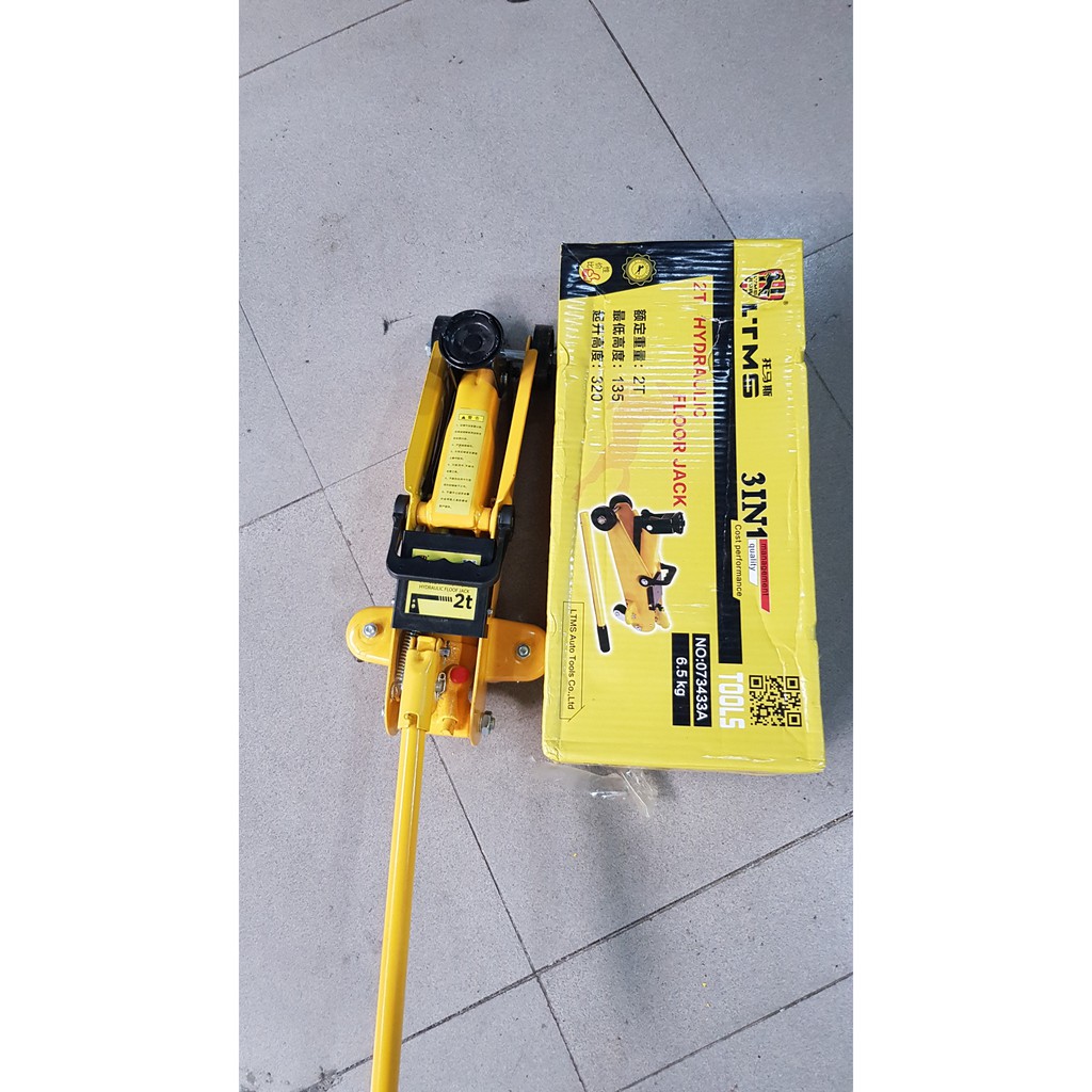 Kích gầm cá sấu thủy lực ô tô 2 tấn cao cấp