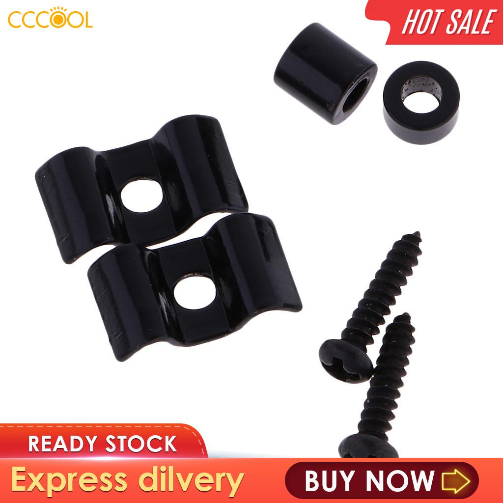 CCcool 2X Guitar Con lăn dây cây lưu giữ hướng dẫn với ốc vít