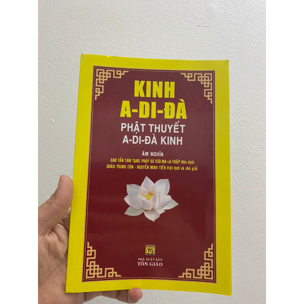 Sách - Kinh A Di Đà - Phật Thuyết A Di Đà Kinh ( Âm Nghĩa)