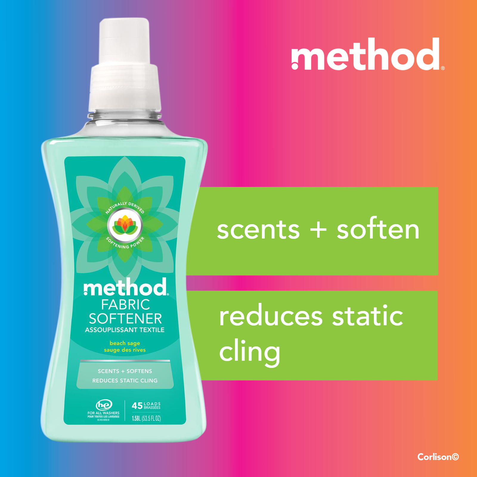 method fabric softener beach sage 1.58L Lazada Singapore