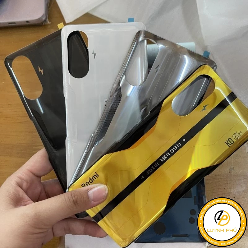 Nắp lưng redmi k40 gaming (ảnh thực tế)