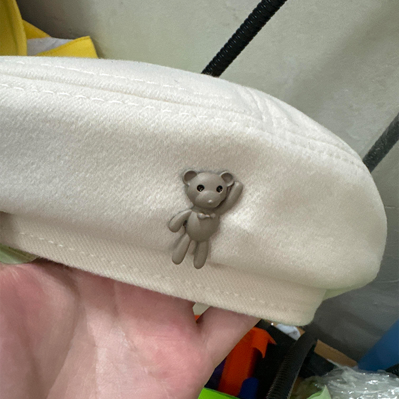 Korean%20Style%20Elegant%20Winter%20Cute%20Bear%20Woolen%20Beret%20Hat%20for%20Women,%2056-58cm%20-%20Image%209