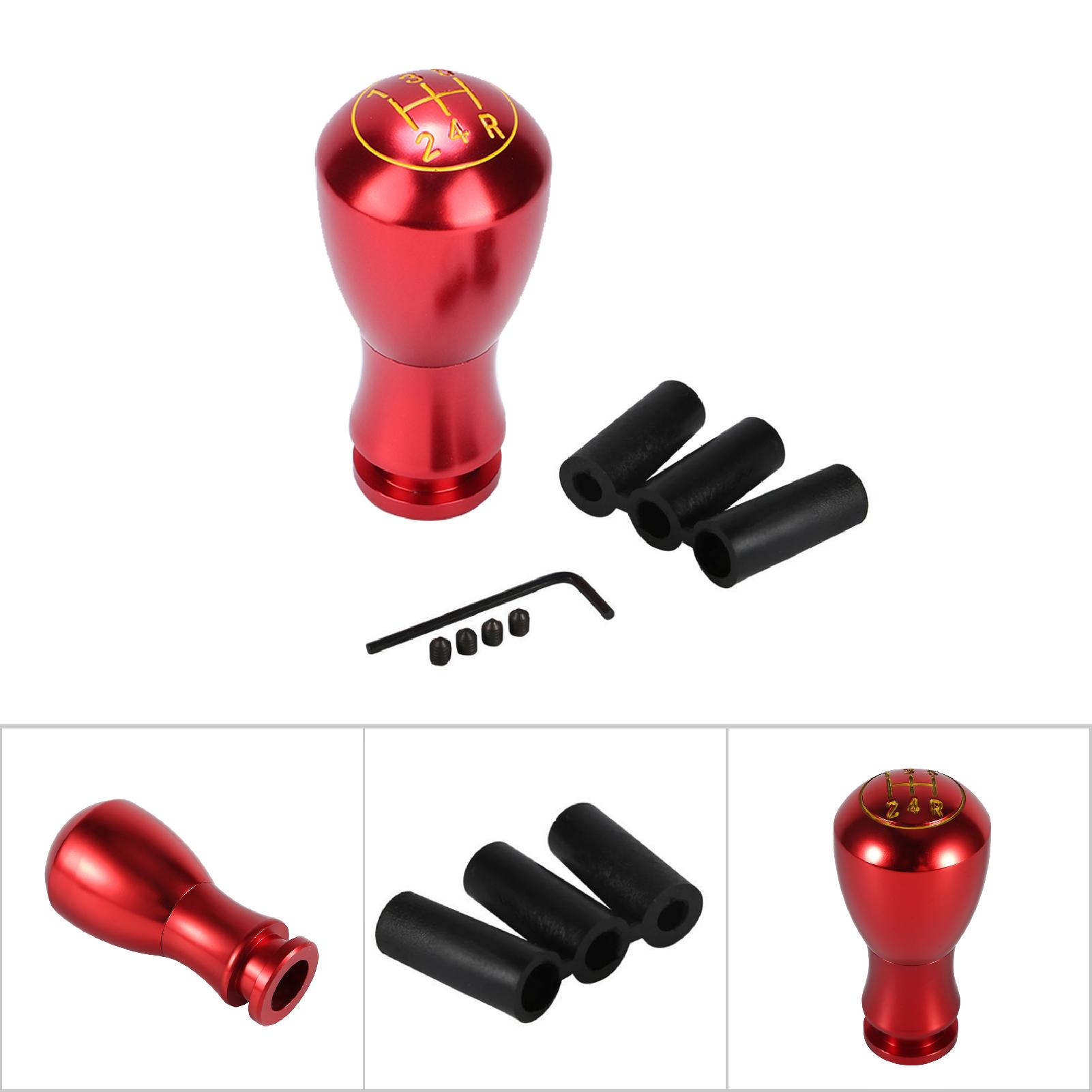Universal 5 Speed Gear Shift Boot Car Auto Manual / Automatic Interior Gear Stick Shifter Lever Knob