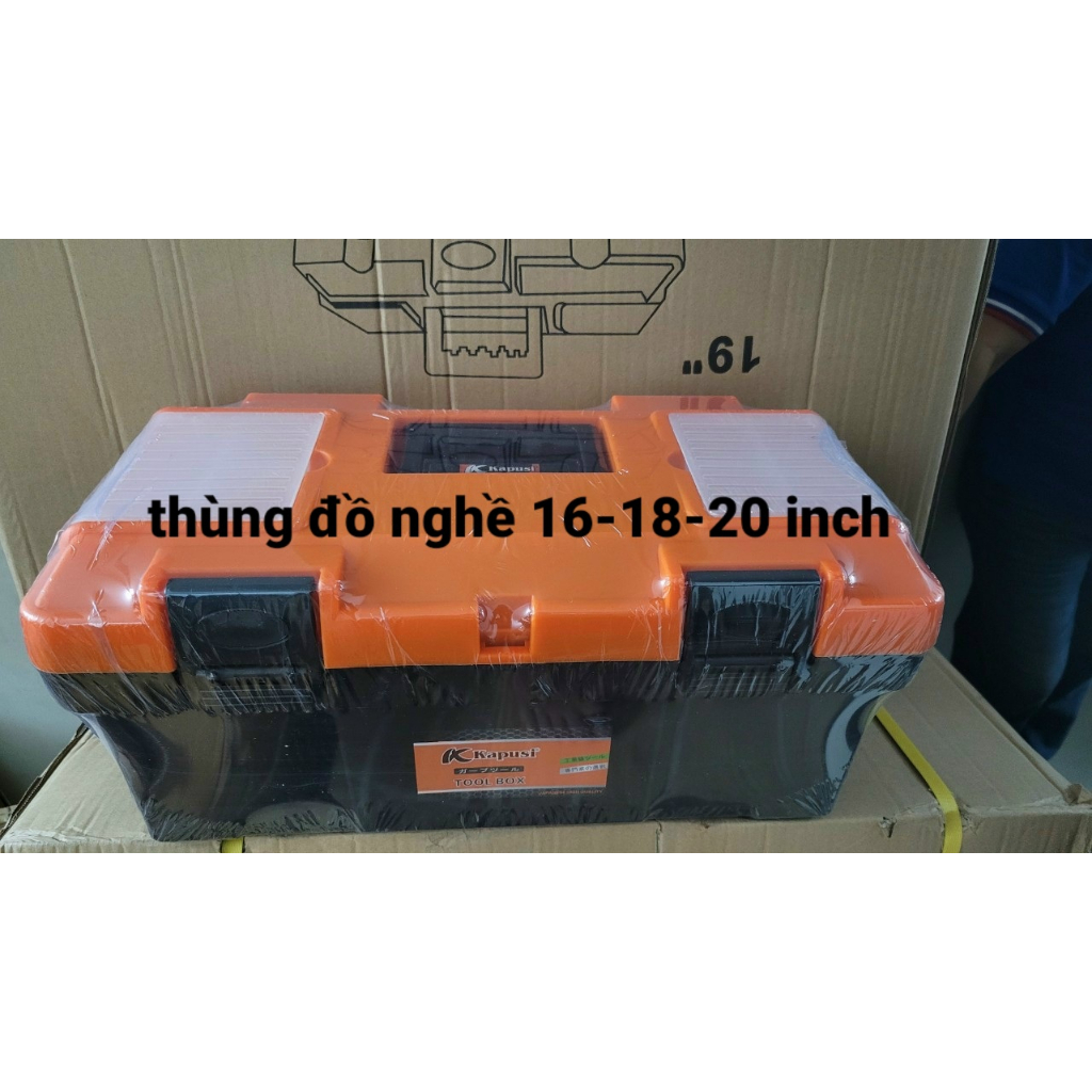 THÙNG, HỘP ĐỰNG ĐỒ NGHỀ KAPUSI/ PRETUL SIÊU BỀN