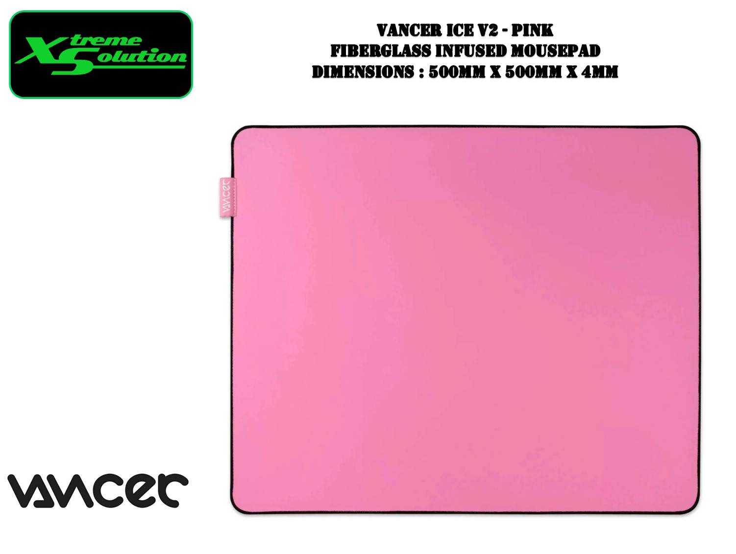 Vancer ICE Mousepad V2 Extra Large Fiberglass Infused Gaming Mousepad