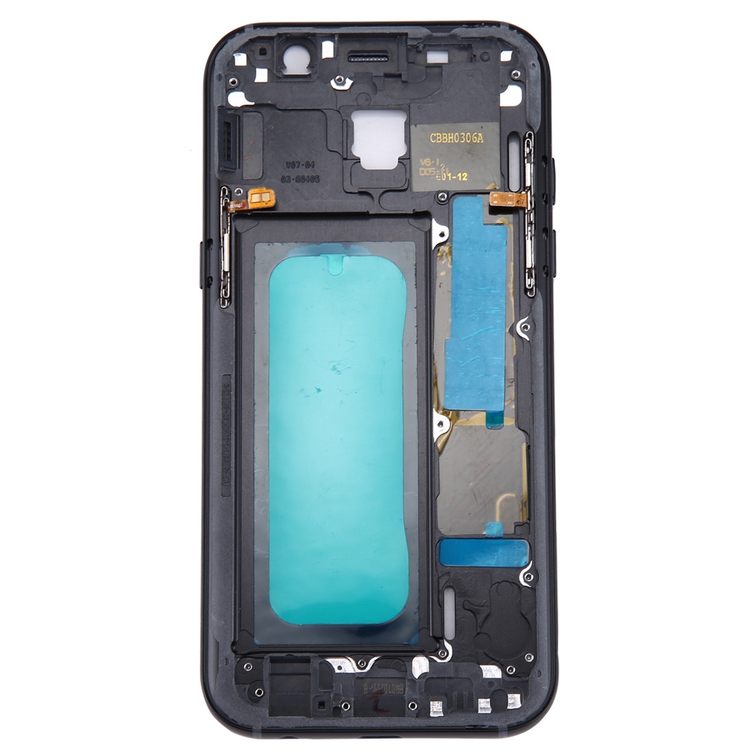 Cho Galaxy A5 (2017) / A520 mép viền khung giữa (màu đen) (Cửa hàng bách hóa Hua Jia Kang)