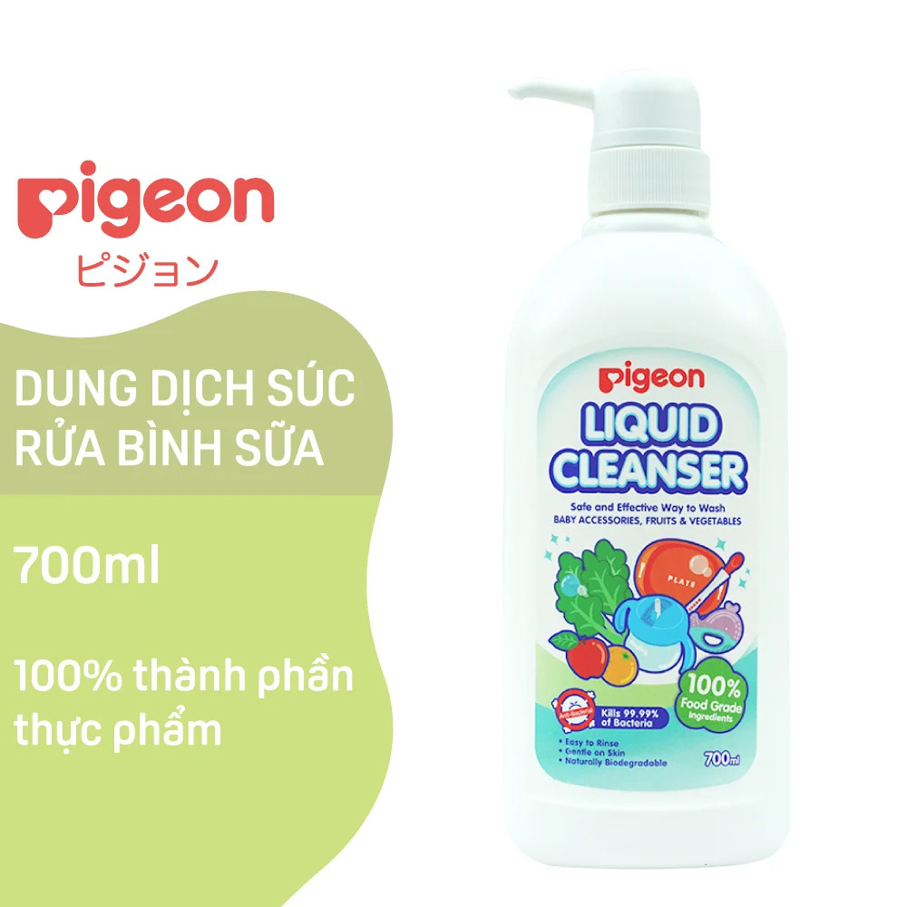 Nước Rửa Bình Sữa Pigeon 700ml