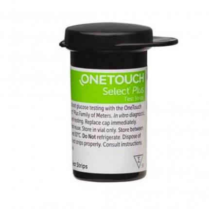 Que Thử Đường Huyết OneTouch Select Plus, Hộp 25 Que, Date Mới