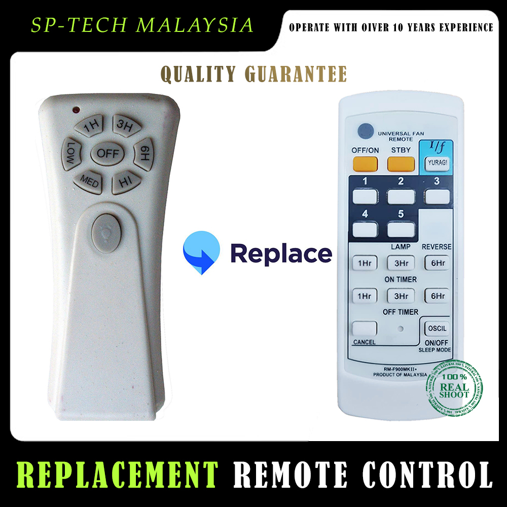 MERCATOR FRM87 CEILING FAN REMOTE CONTROL [REPLACEMENT] Lazada