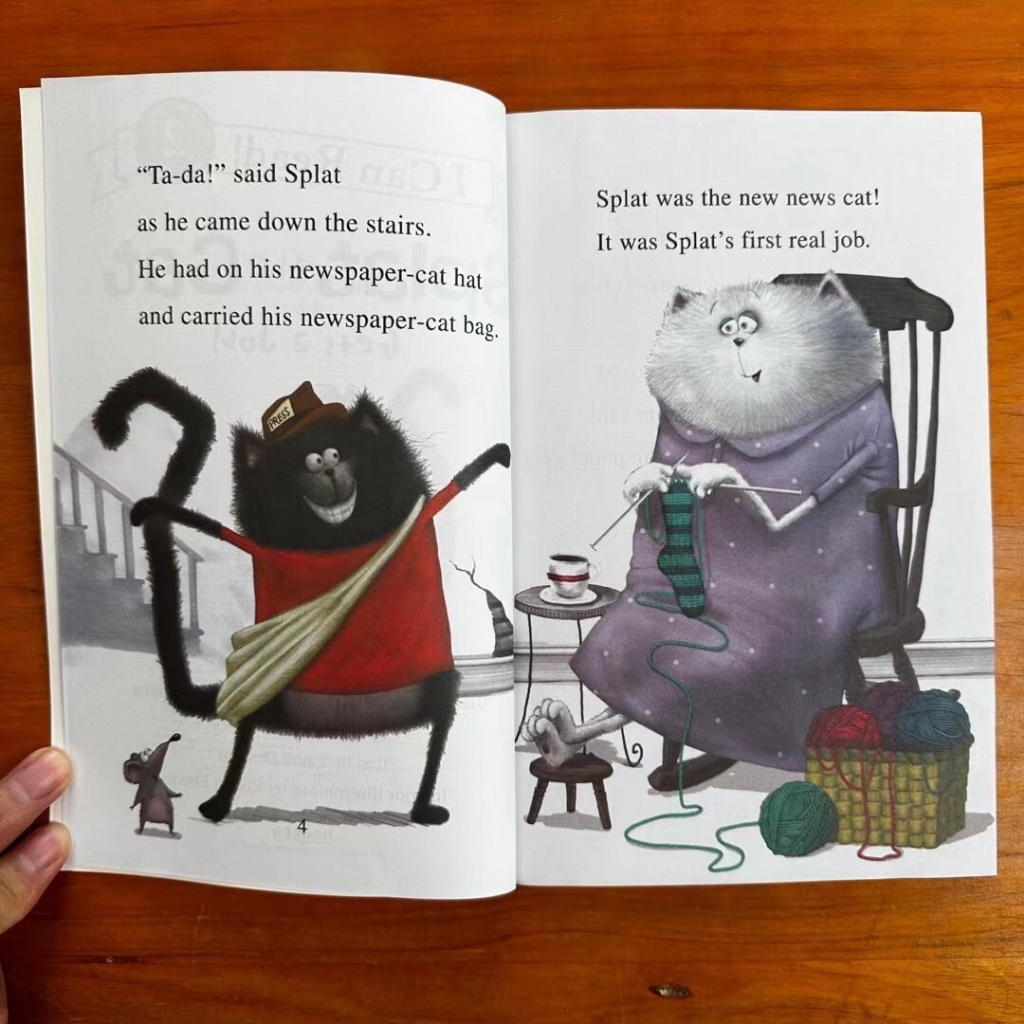 Bộ nhập - I can read: Splat the cat - 20 books