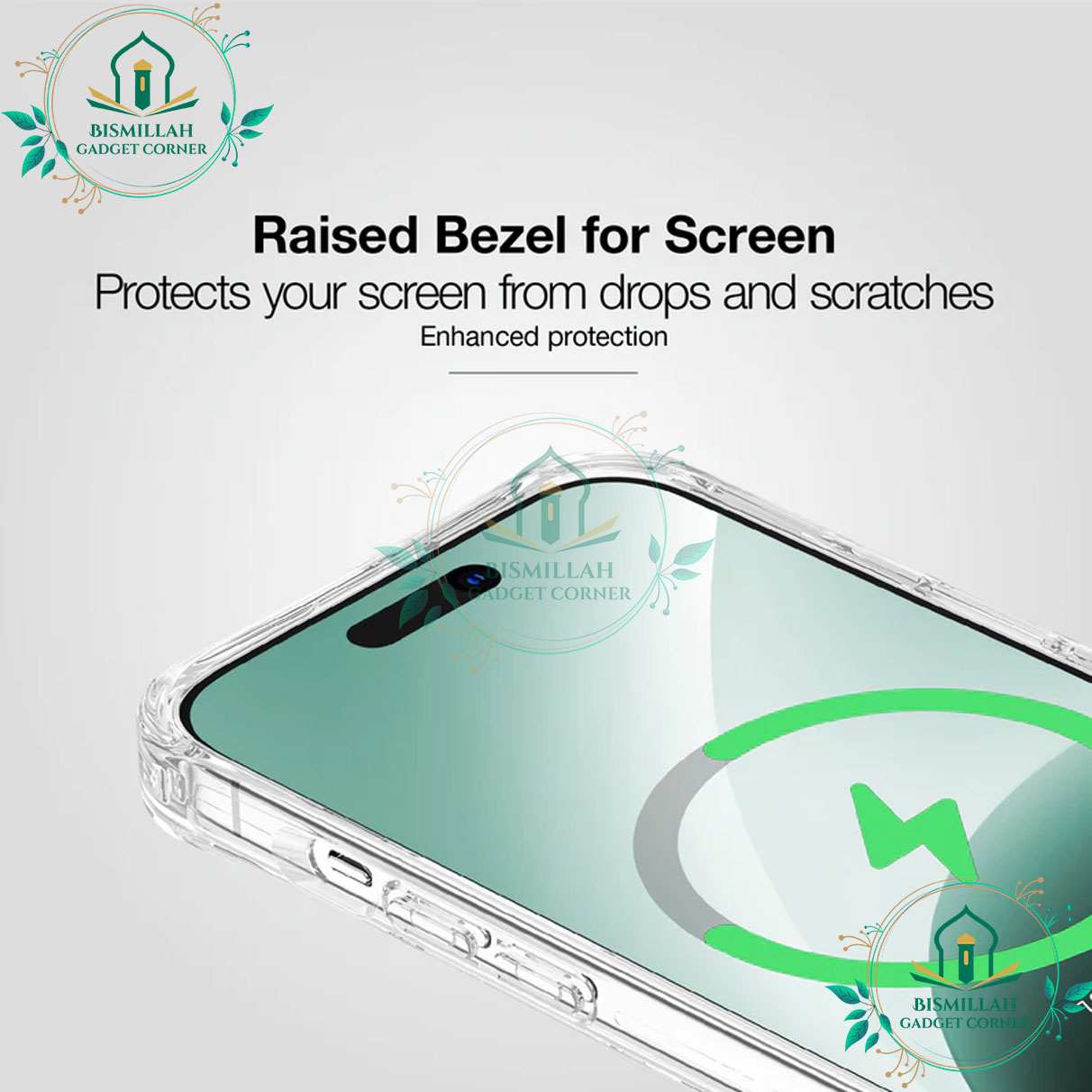 Transparent TPU / Acrylic Crystal Clear MagSafe Case for Apple IPhone 11 pro Clear.