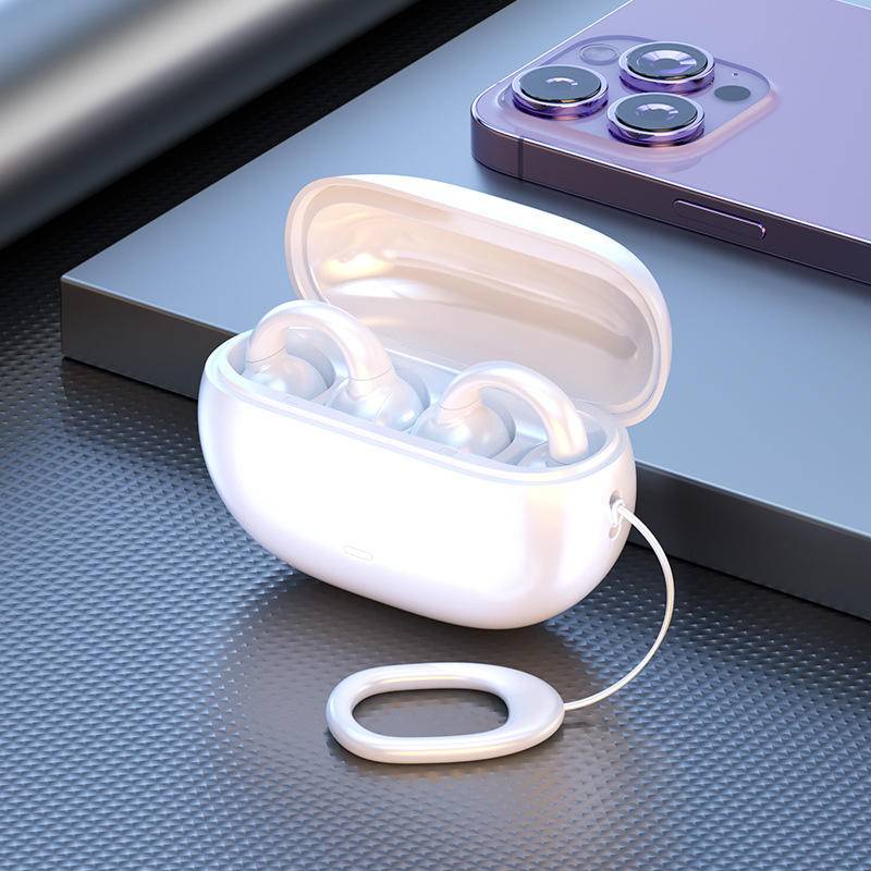 Hot bán Tai nghe thương hiệu mới M55/Bt12 Tai nghe Bluetooth không dây Cảm ứng không trong tai Tai nghe Bluetooth mini Clip Tai nghe Bluetooth không dây