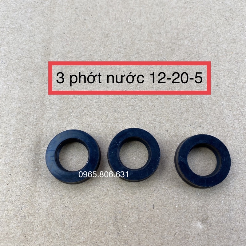 Bộ phớt, van một chiều máy rửa xe giá đình, máy bơm rửa xe mini cao áp dùng phớt, combo 3 cái