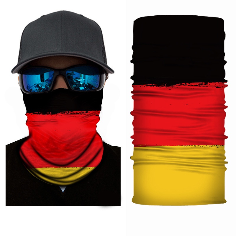 ใหม่ป้องกันฝุ่น UV Buff Bandana Turban หัวผ้าพันคอใบหน้ารถจักรยานยนต์กีฬา  Topeng คาดศีรษะกลางแจ้ง