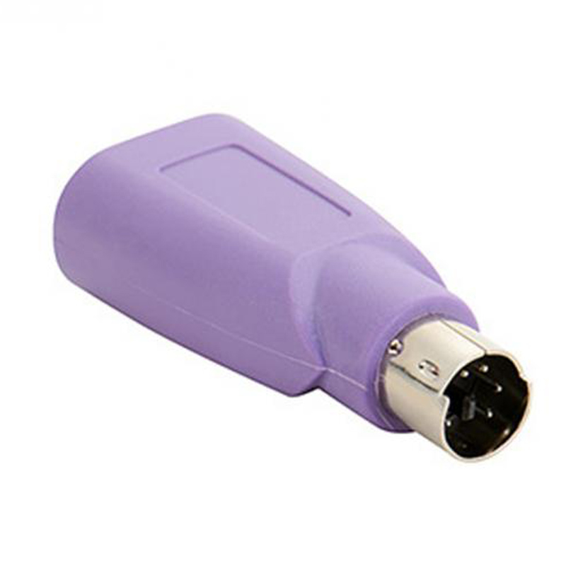 PS2 to USB Connector, Computer Mouse and Keyboard Mini Adapter, Mouse and Keyboard Converter