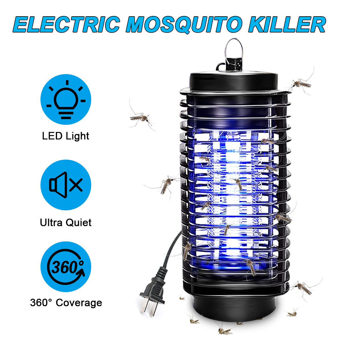 COME PRICE DROP ENTERPRISE -Electric Mosquito Insect Killer Led Lamp Fly  Trap Bug Insect Killer Trap Lamp Anti Mosquito Repellent for Home and  Garden Effective Original Electric Mosquito Fly Bug Insect Killer