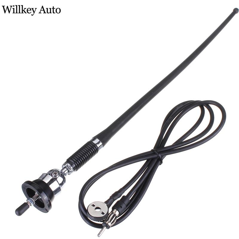 Flexible Roof Mount Signal Aerial 17inch Car Roof Radio Antenna Car ...