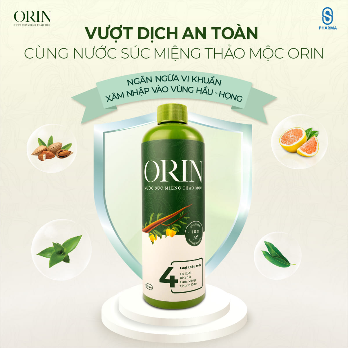 Nước Súc Miệng 100ml - Orin