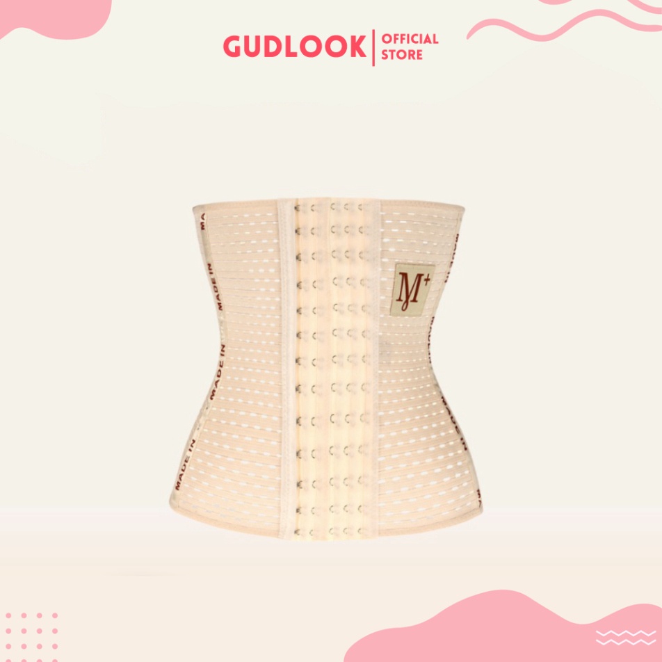 Đai nịt bụng định hình gudlook, gen nịt bụng giảm eo chống cuộn 25cm