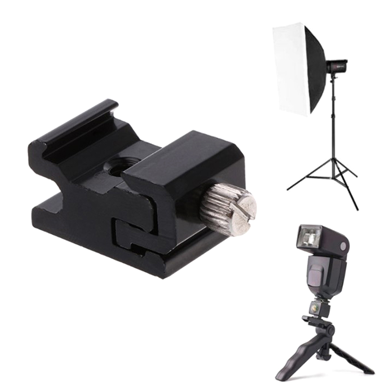 Hot%20Shoe%20Flash%20Bracket%20Camera%20Metal%20Cold%20Shoe%20Mount%20Adapter%201/4%20Tripod%20Screw%20-%20Image%207