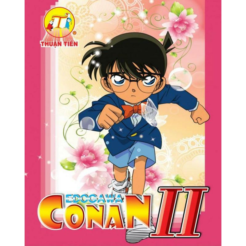 Lốc 10 Quyển tập học sinh Conan Thuận Tiến 96 trang, kẻ ô ngang