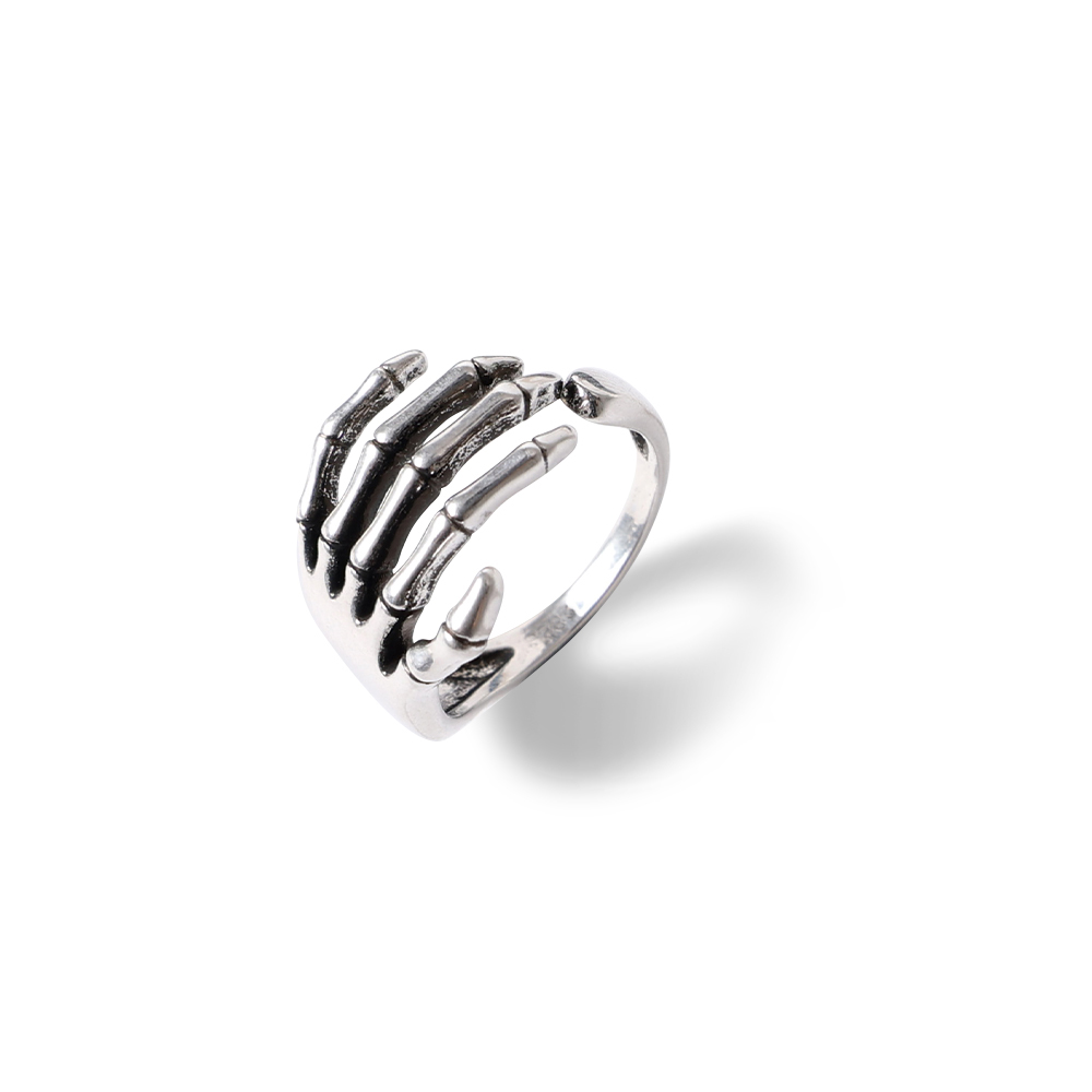 Fashion Jewelry Ring Ladies Geometric Open Food Ring Joint Punk Ring Party Wholesale Wedding Ring Gothic Couple Ring