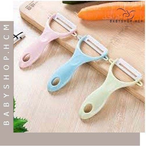 [HCM]Dao bào gọt trái cây lưỡi sứ an toàn