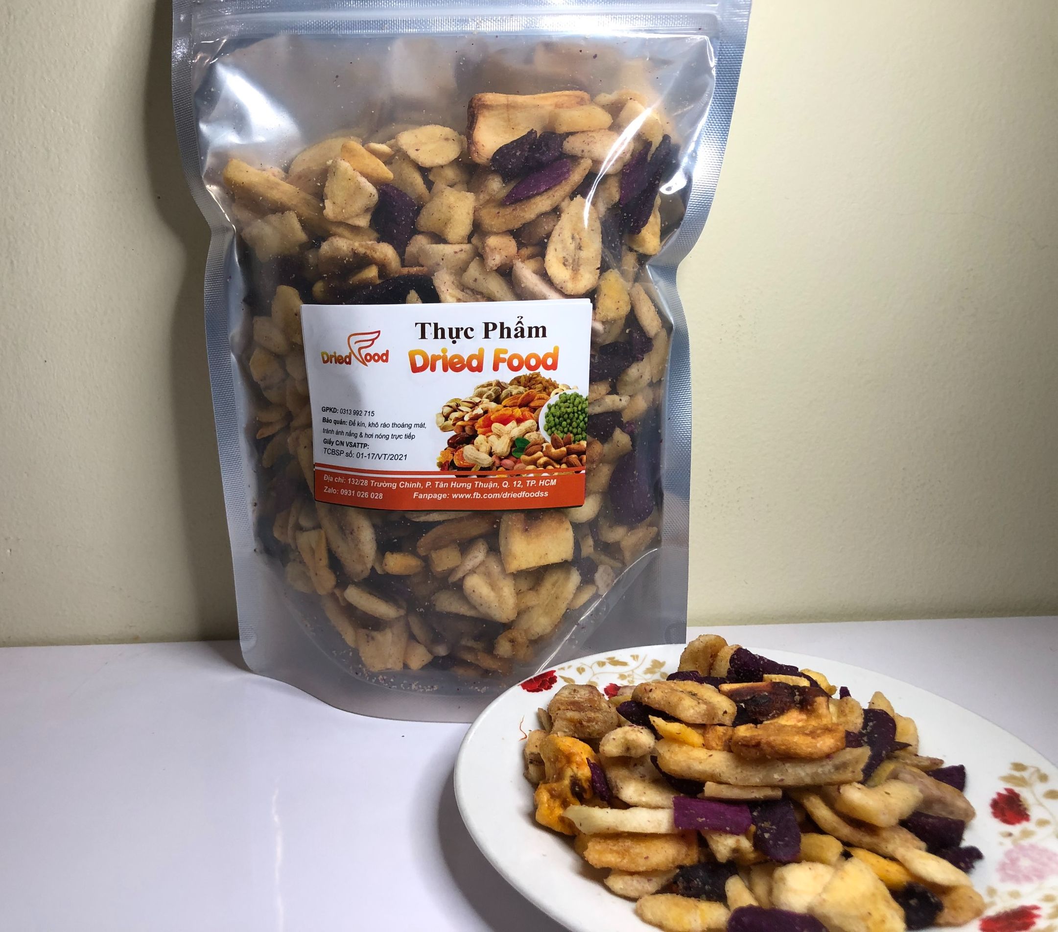 [HCM]500gram trái cây sấy thập cẩm HÀNG VỤN